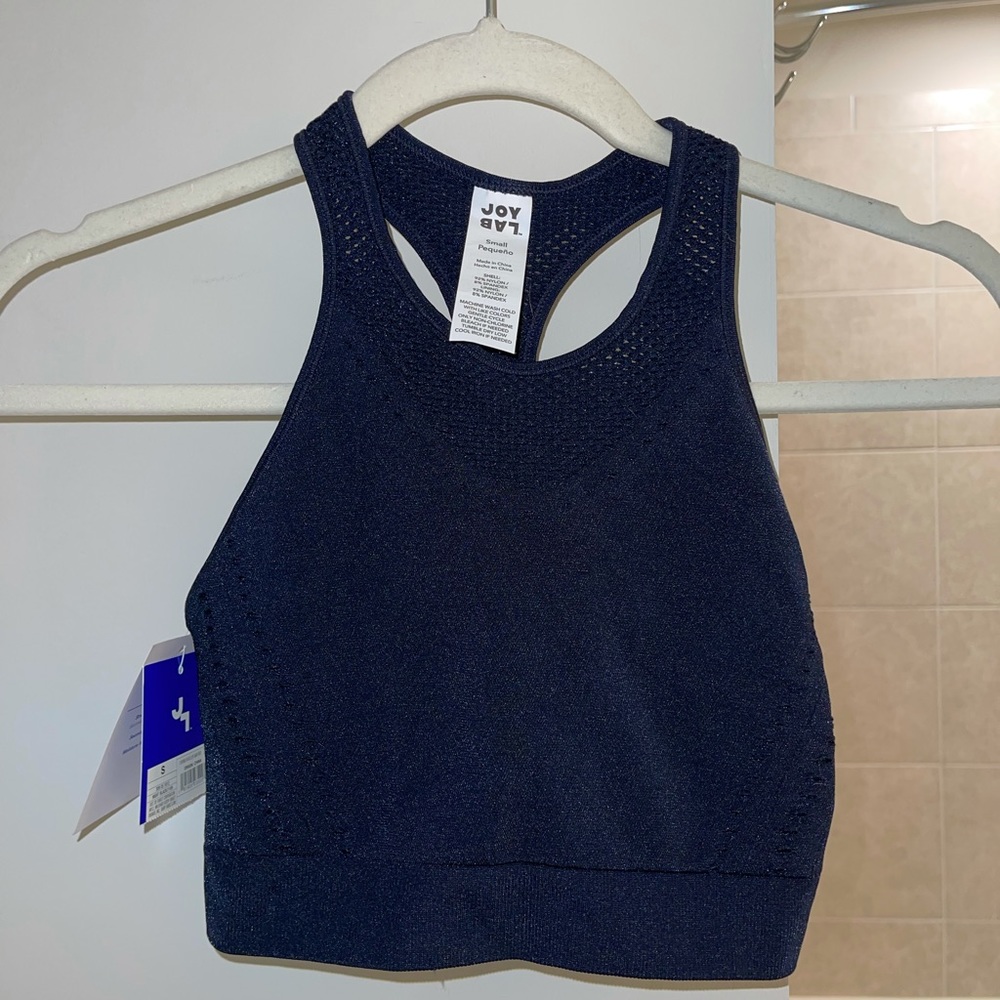 Joy Lab Night Black Sports Bra